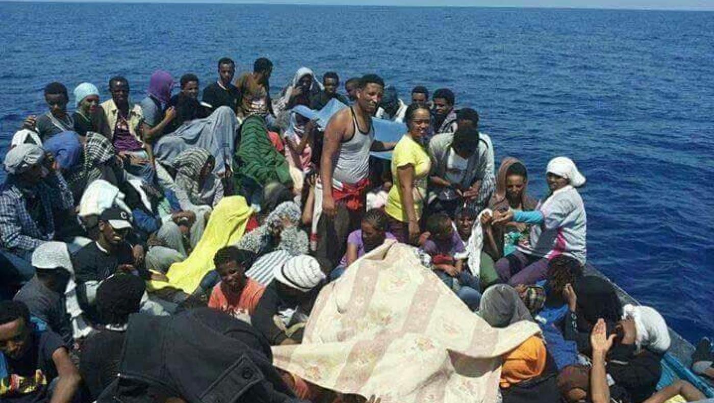 1459268983 1 Eritreische Fluchtlinge auf dem Mittelmeer berlin producers 2